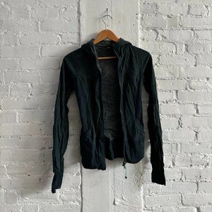 Dark Green Lululemon Zip up